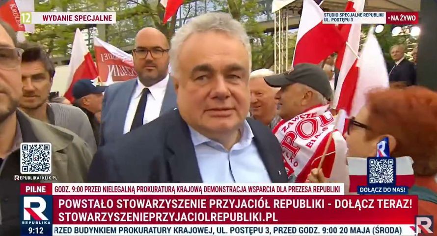 Tomasz Sakiewicz przesłuchany w prokuraturze. "Być może mnie ukarzą"