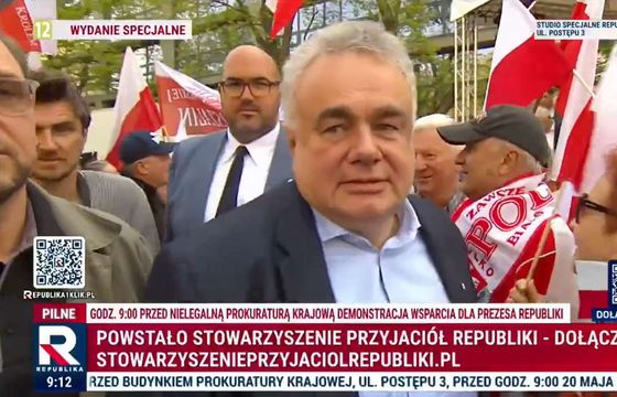 Tomasz Sakiewicz przesłuchany w prokuraturze. "Być może mnie ukarzą"