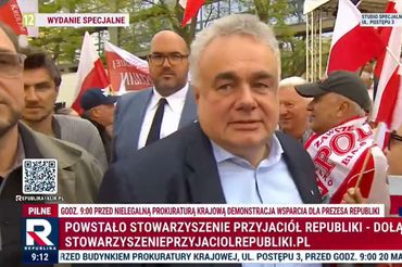 Tomasz Sakiewicz przesłuchiwany w Prokuraturze Krajowej. 