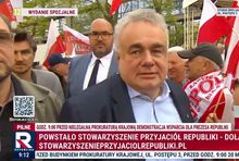 Tomasz Sakiewicz przesłuchiwany w Prokuraturze Krajowej. 