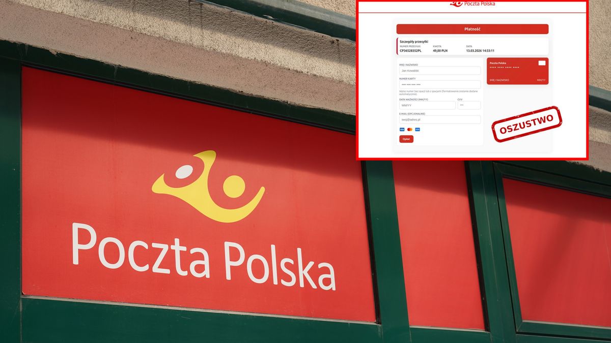 Oszuści podszywają się pod Pocztę Polską