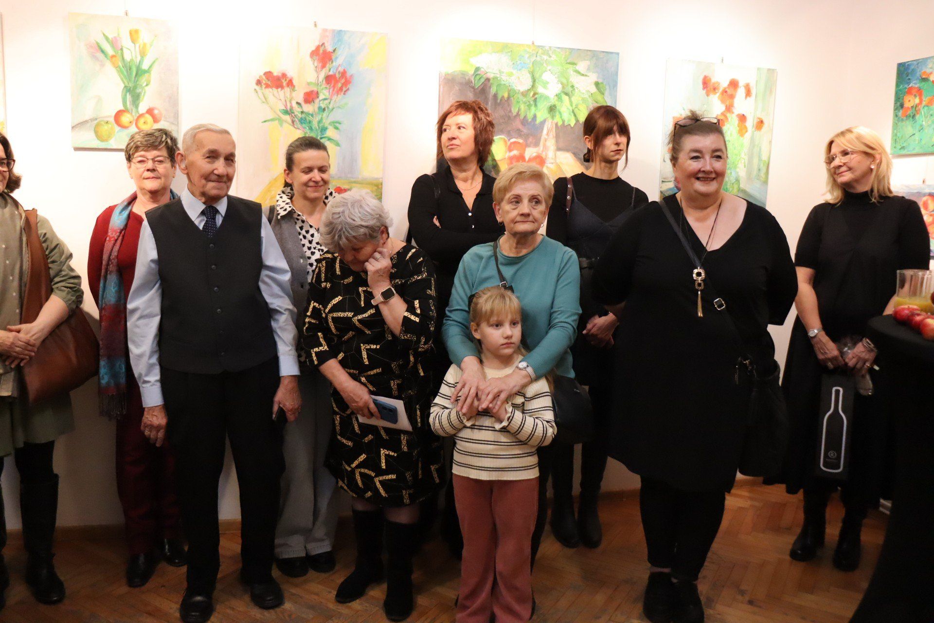 Wernisaż Janusza Jankowskiego w Domu Kultury w Łęczycy