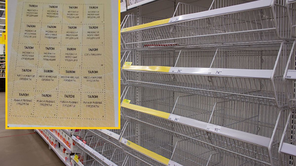 Drukarnia przygotowuje kartki na żywność 