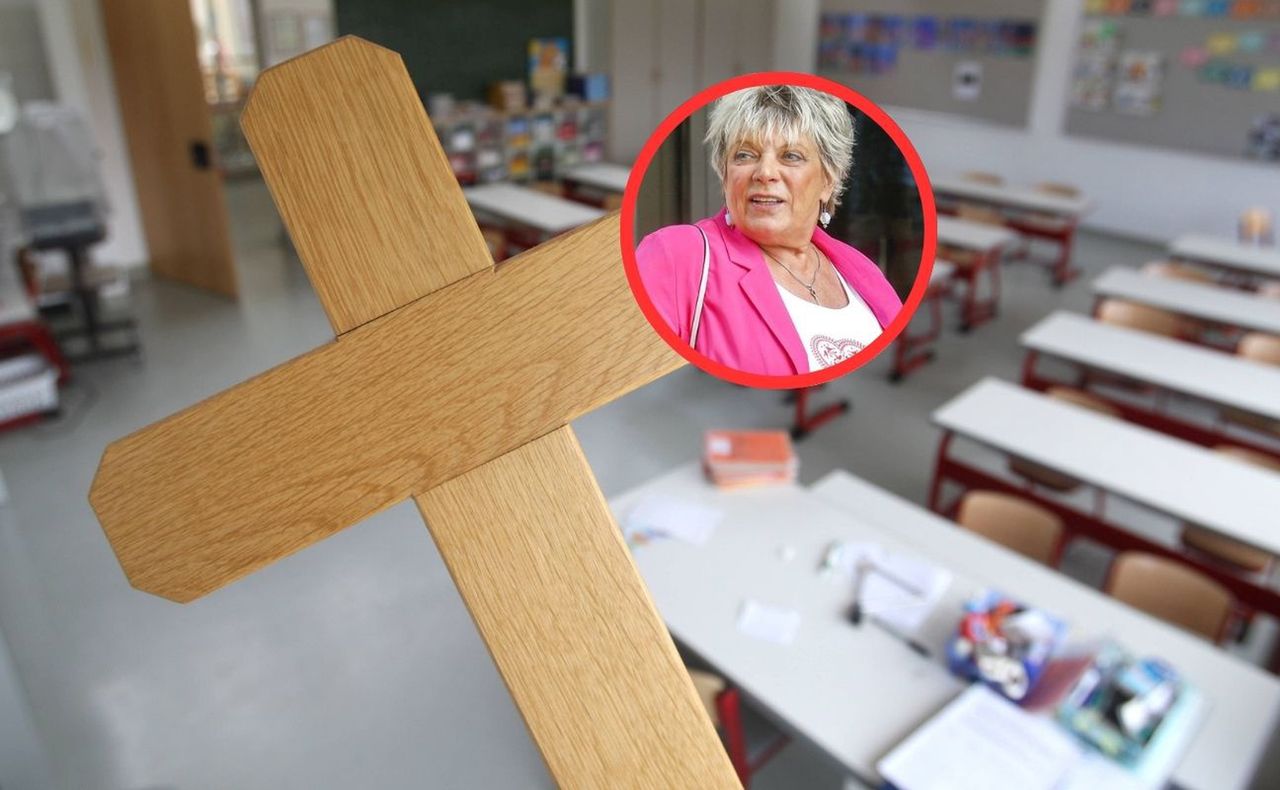 Nie chce krzyży w szkołach. Domaga się ich usunięcia
