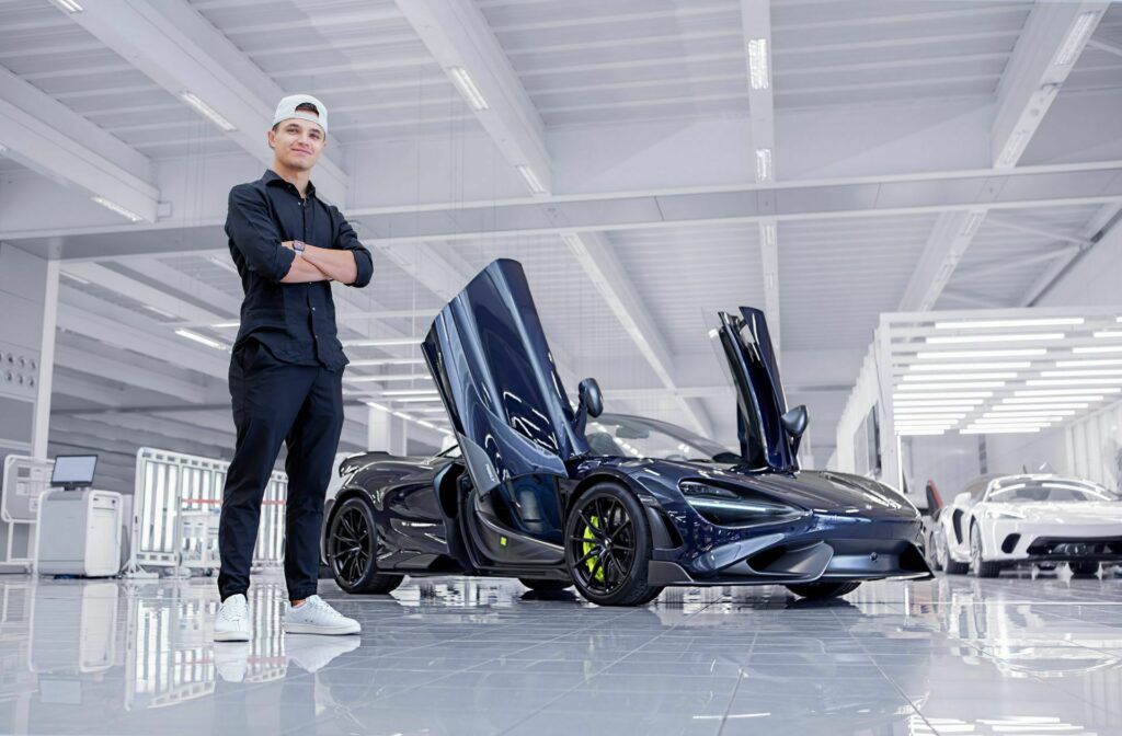 Lando Norris odebrał swojego mclarena 765LT spider. Kiedyś będzie wart fortunę