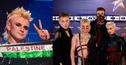 Skandal polityczny na Eurowizji: Islandczycy wyciągnęli flagi z napisem "Uwolnić Palestynę"