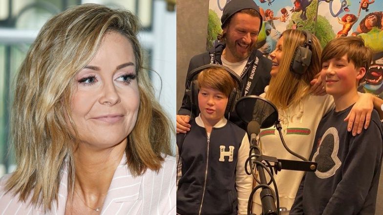 Małgorzata Rozenek, jej synowie i Radosław Majdan zarobili krocie na dubbingu
