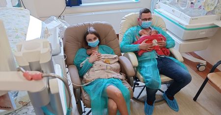 Kolejne w tym roku trojaczki urodziły się w SPSK4 w Lublinie. Oliwia, Zuza i Mikołaj