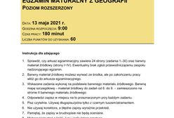 Matura 2021. Publikujemy arkusze CKE z geografii. Na te pytania odpowiadali maturzyści
