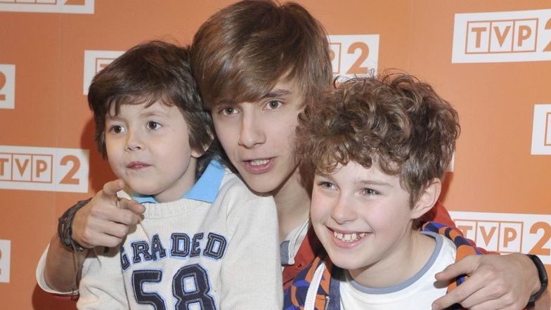 Maciej Musiał, Adam Zdrójkowski i Mateusz Pawłowski na wspólnym wyjściu