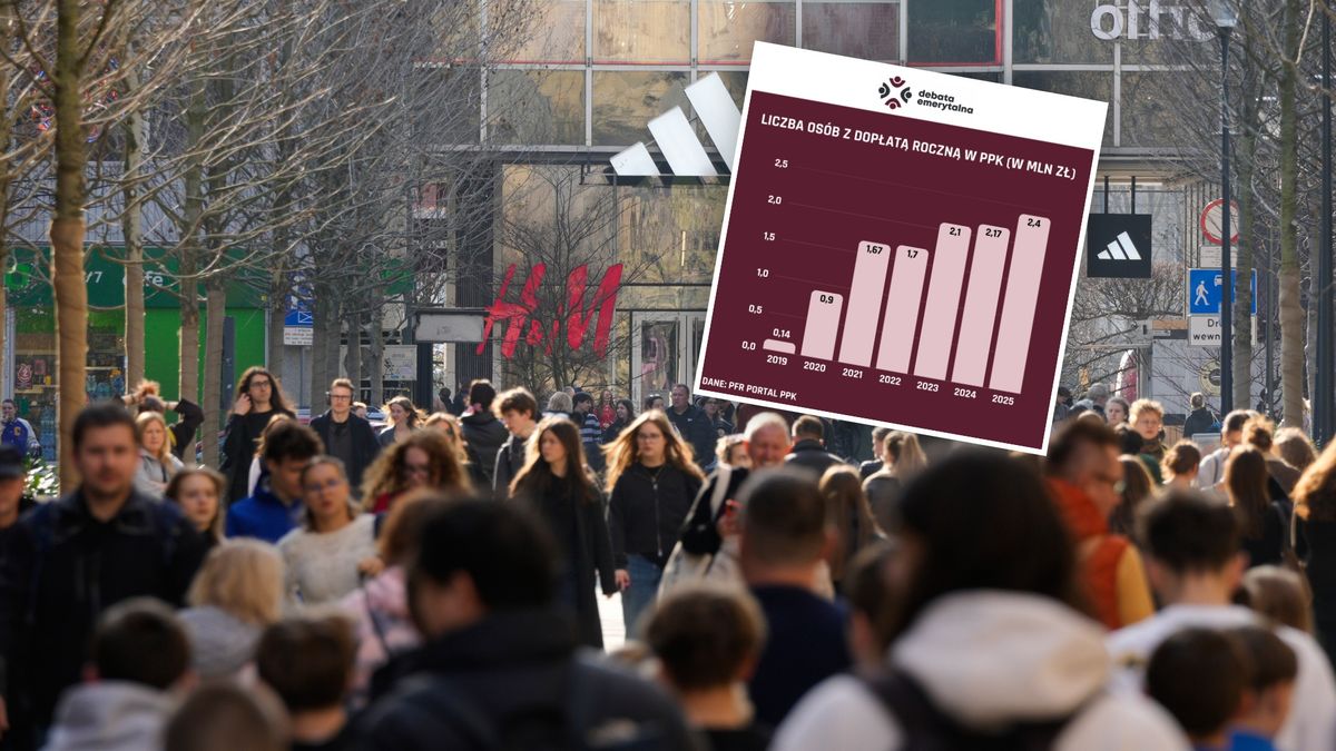 Ponad 2 mln Polaków otrzyma dopłatę roczną w PPK