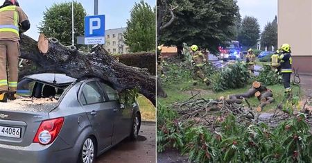 Niszczycielskie burze w Polsce. Nagrania z Podkarpacia