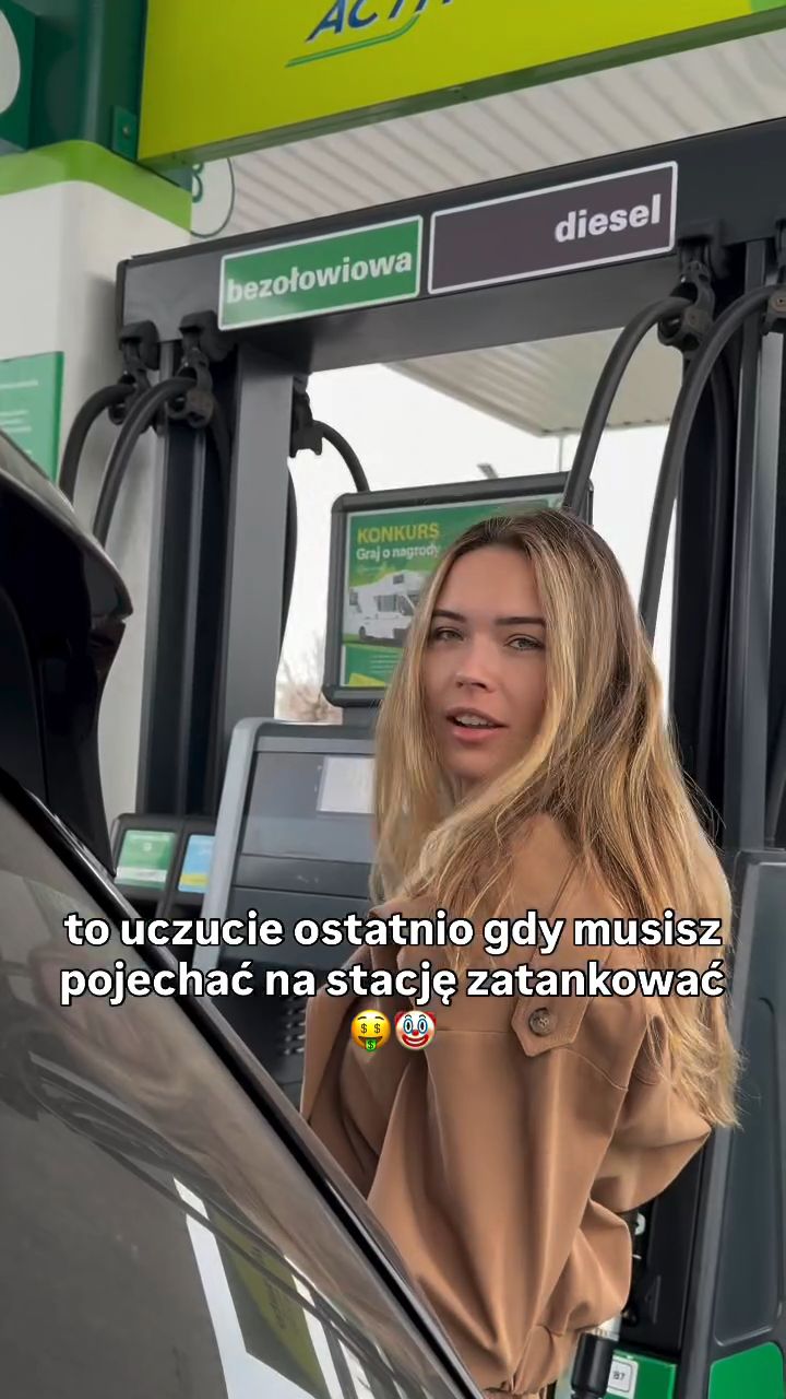 Sandra Kubicka obróciła w żart sytuację rosnących cen paliw