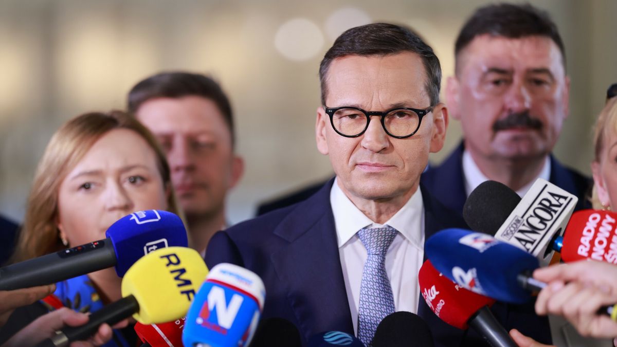 Konferencja Mateusza Morawieckiego