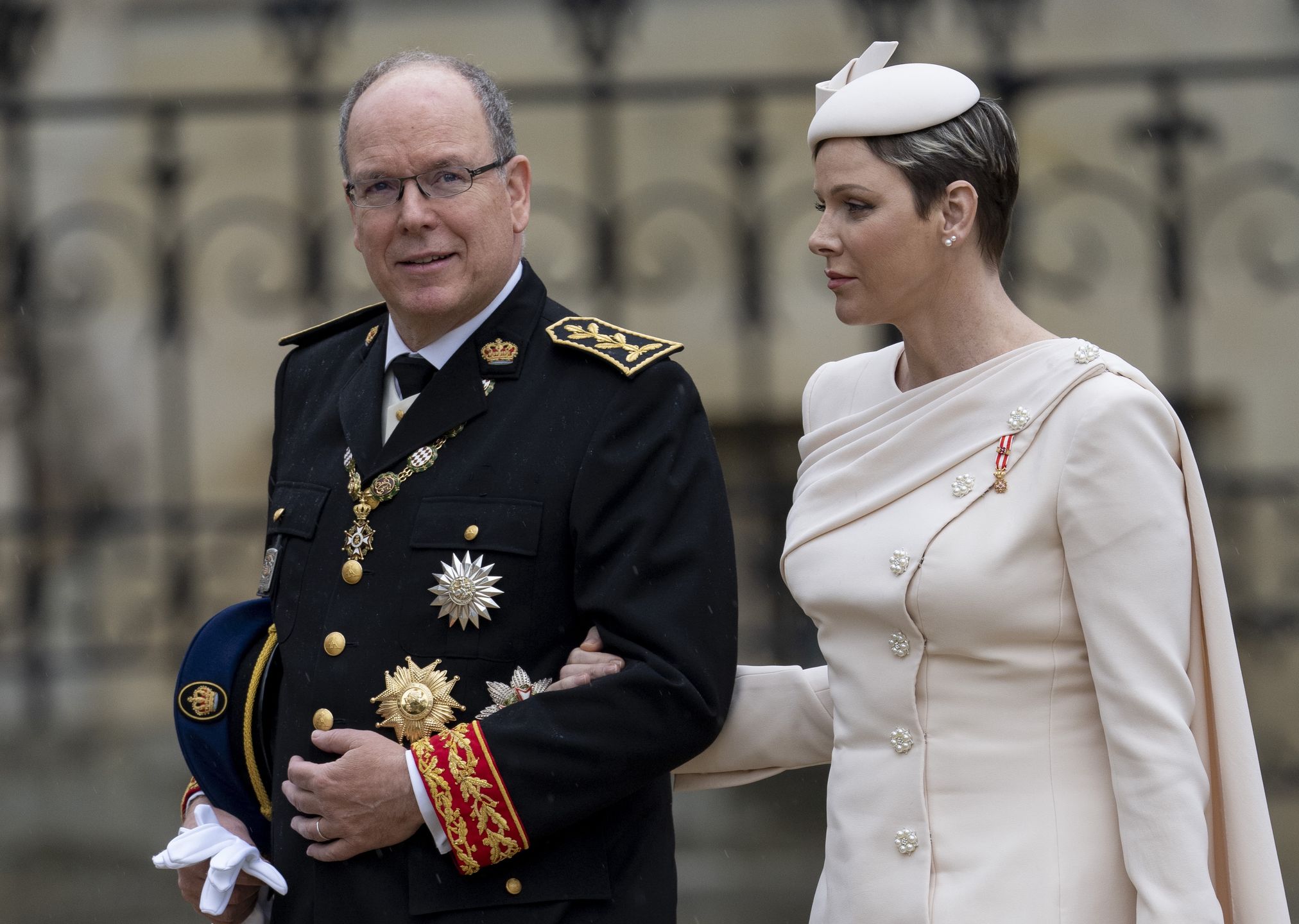 księżna Charlene i książę Albert