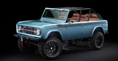 680-konny Ford Bronco. Wspaniały restomod