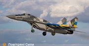 Ukraiński MiG-29 bombardujący Rosjan. Liczba misji budzi uznanie
