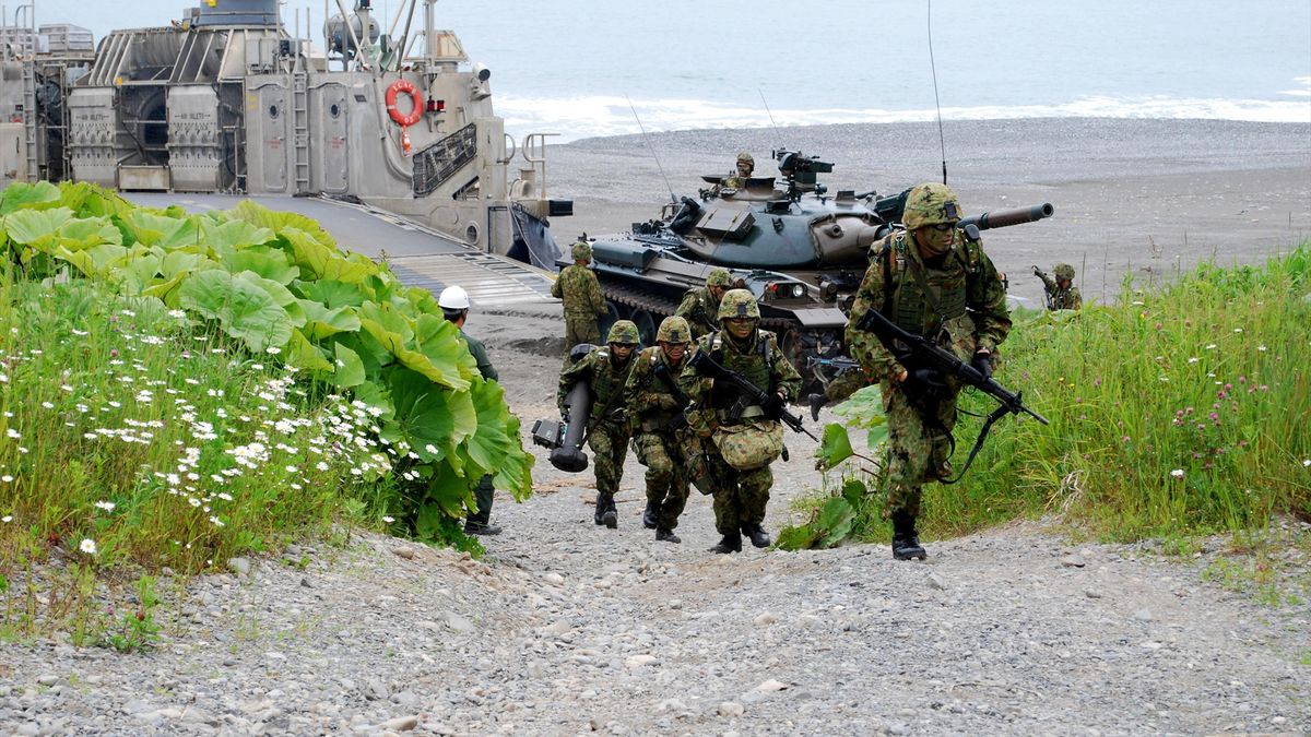Ćwiczenia japońskiej marynarki wojennej