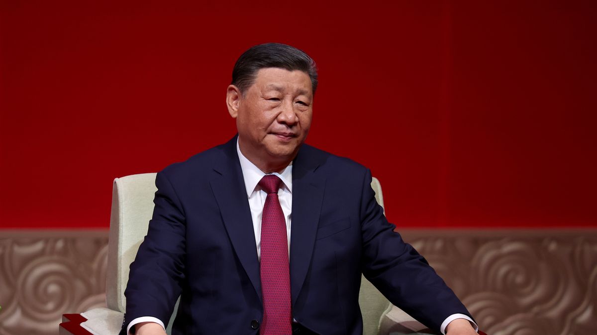 Chinese President Xi Jinping attends a concert marking the 75th anniversary of the establishment of diplomatic relations between Russia and China and opening of China-Russia Years of Culture at the National Centre for the Performing Arts in Beijing, China, 16 May 2024. The Russian President is on an official visit to China on 16 and 17 May. EPA/ALEXANDER RYUMIN / SPUTNIK / KREMLIN POOL MANDATORY CREDIT Dostawca: PAP/EPA.