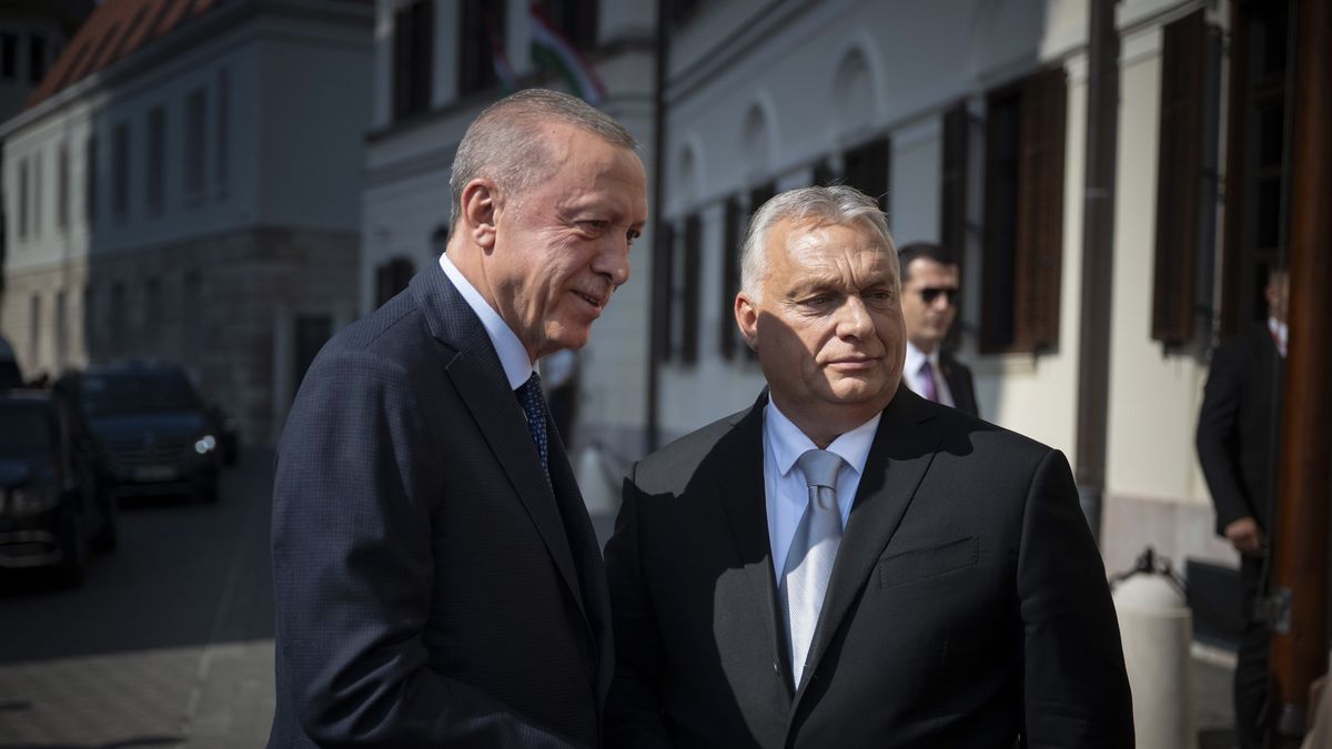 Recep Tayyip Erdoğan i Viktor Orbán 2023