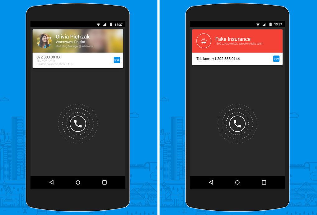Apka Truecaller umożliwia blokowanie niechcianych połączeń
