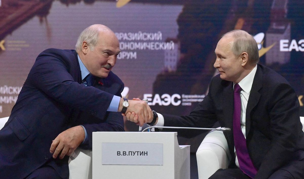 Władimir Putin w piątek znowu będzie gościć Alaksandra Łukaszenkę