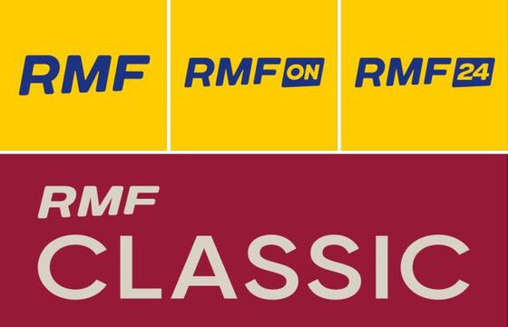 Nowe logo RMF FM i jej siostrzanych stacji. Zmiana po 12 latach