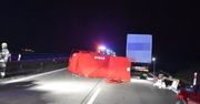 Tragedia na A4. Wjechał w tył zepsutego tira. Zginął pasażer