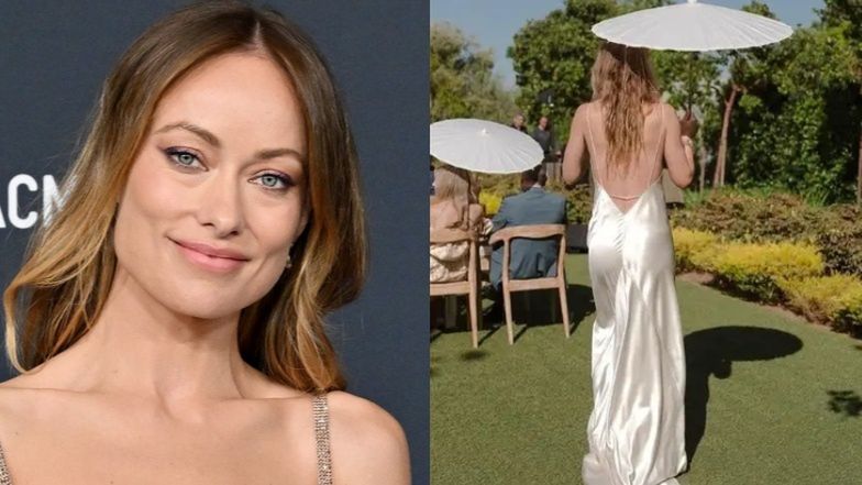 Olivia Wilde w sukni ślubnej na nie swoim ślubie!