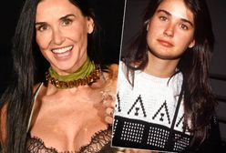 Demi Moore ma 61 lat. Wygląda lepiej niż jako 25-latka. Co stało się z jej twarzą?