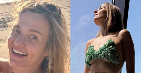 Joanna Koroniewska i jej 44 KG MIĘŚNI chwalą się wyrzeźbionym brzuchem w bikini. Zazdrościcie formy? (FOTO)