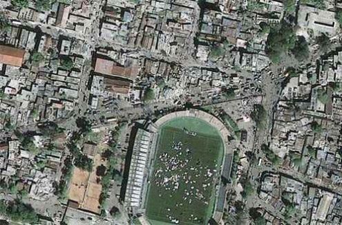 Trzęsienie ziemi na Haiti okiem satelity