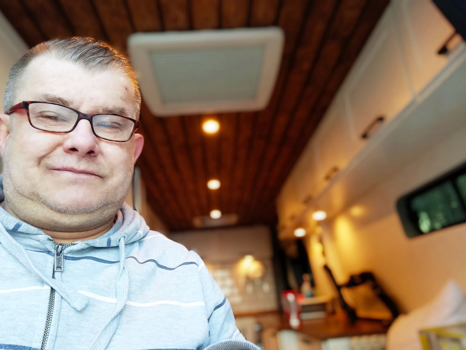 Paweł Muszel i jego kamper