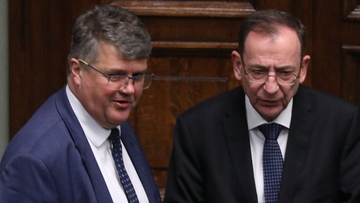 Maciej Wasik i Mariusz Kamiński