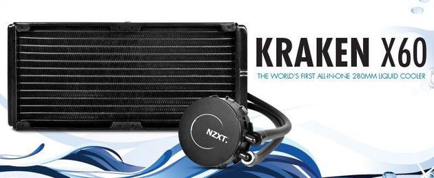 NZXT Kraken X40 X60 kompaktowy układ chłodzenia cieczą zdjęcie