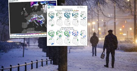Śnieg pojawi się w Wigilię. Ale tylko część kraju się ucieszy
