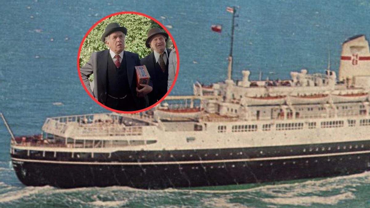 Kargul i Pawlak płynęli do USA "Stefanem Batorym"  