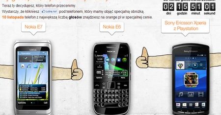 Chcesz tańszy telefon w Orange? Zagłosuj, który model sieć powinna przecenić!