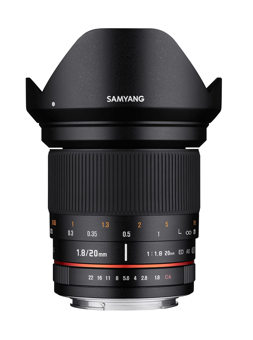 Samyang 20 mm f/1.8 i 20 mm T/1.9 ED AS UMC - jasny, manualny szeroki kąt do pełnej klatki 3