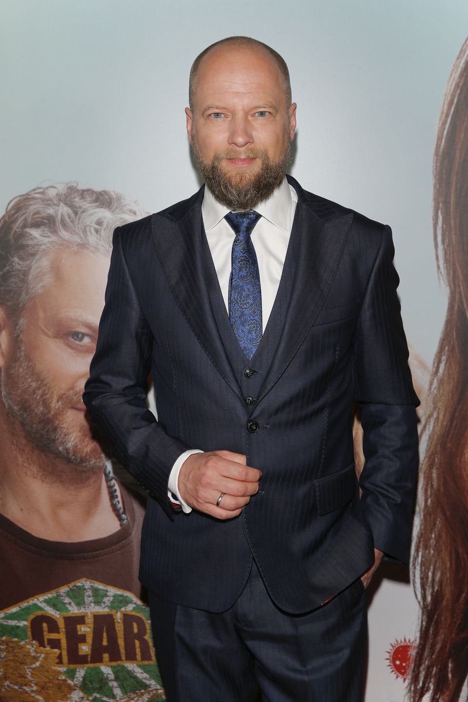 Maciej Stuhr na premierze "Fucking Bornholm" u boku małżonki i znanych znajomych 