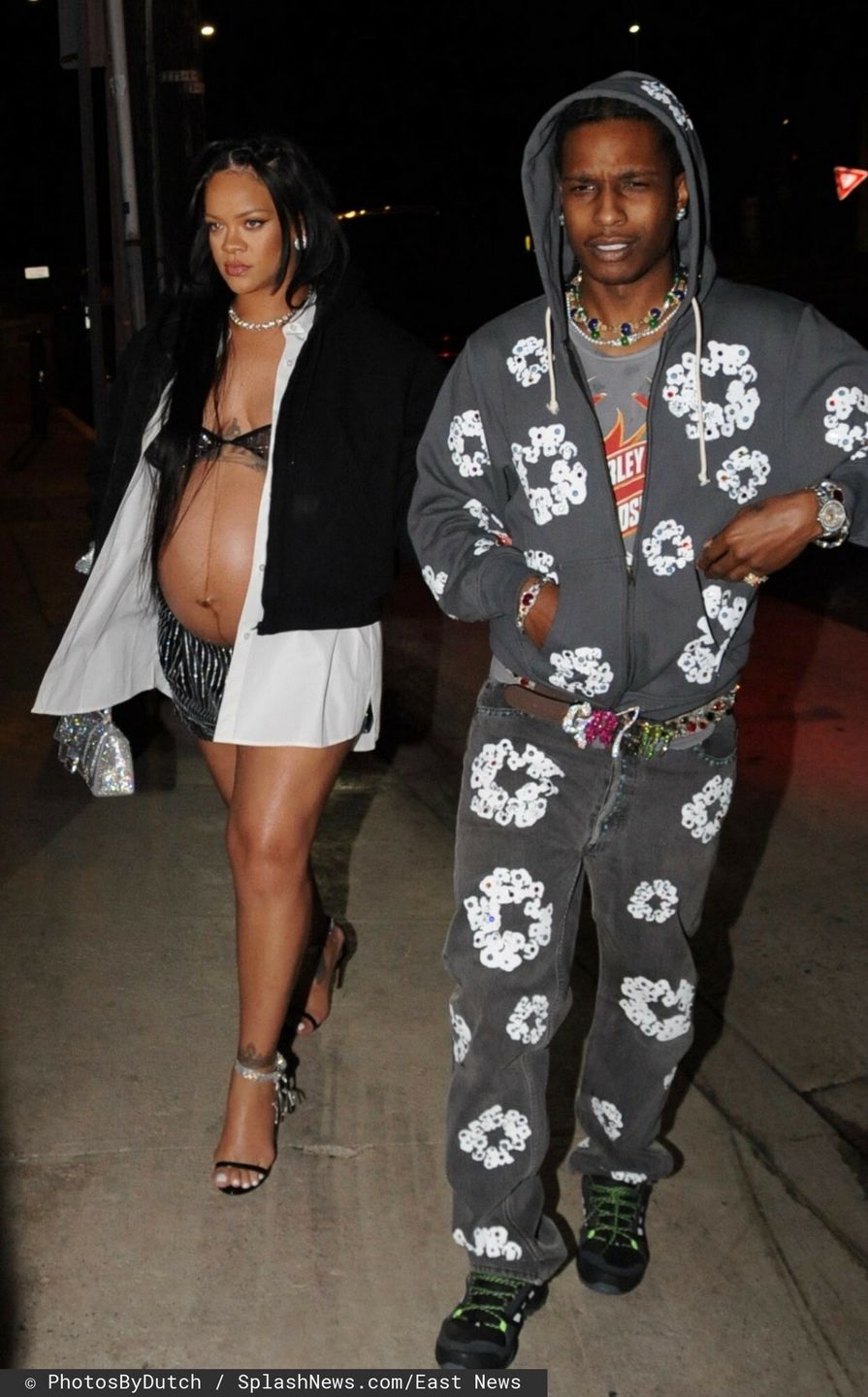 Rihanna i ASAP Rocky idą na kolację