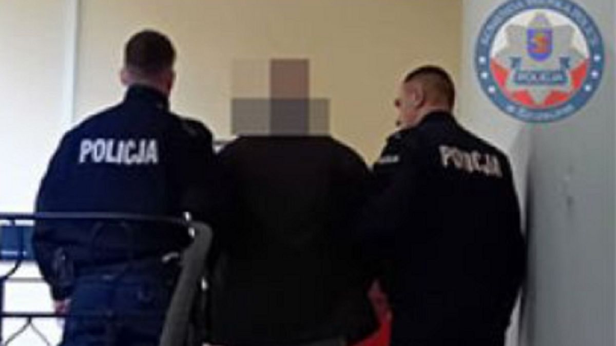 Yehor S. uciekł z zakładu, do którego doprowadzili go policjanci
