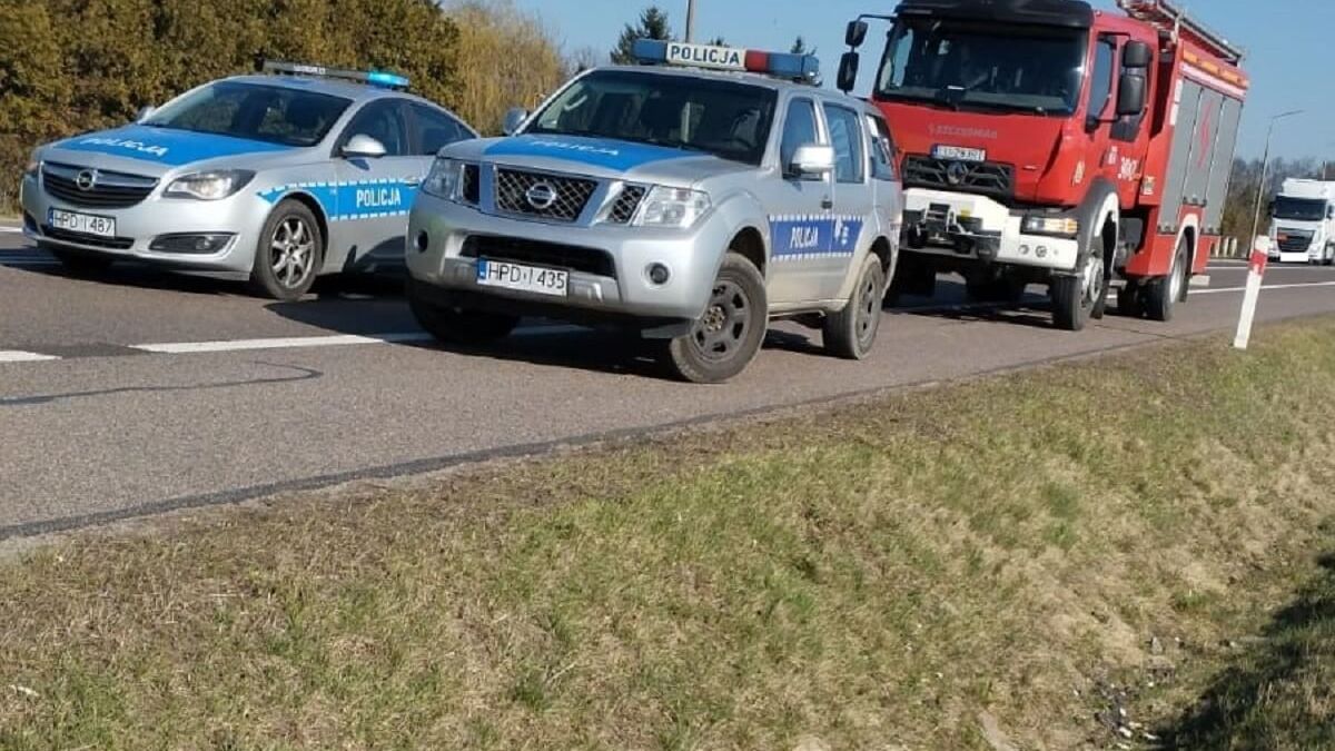Potrącenie 29-latka, zginął na miejscu