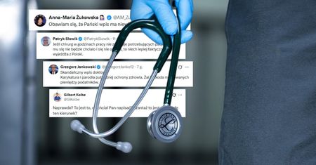 Burza po wpisie lekarza o zarobkach. "Niech od razu wyjeżdża z Polski"