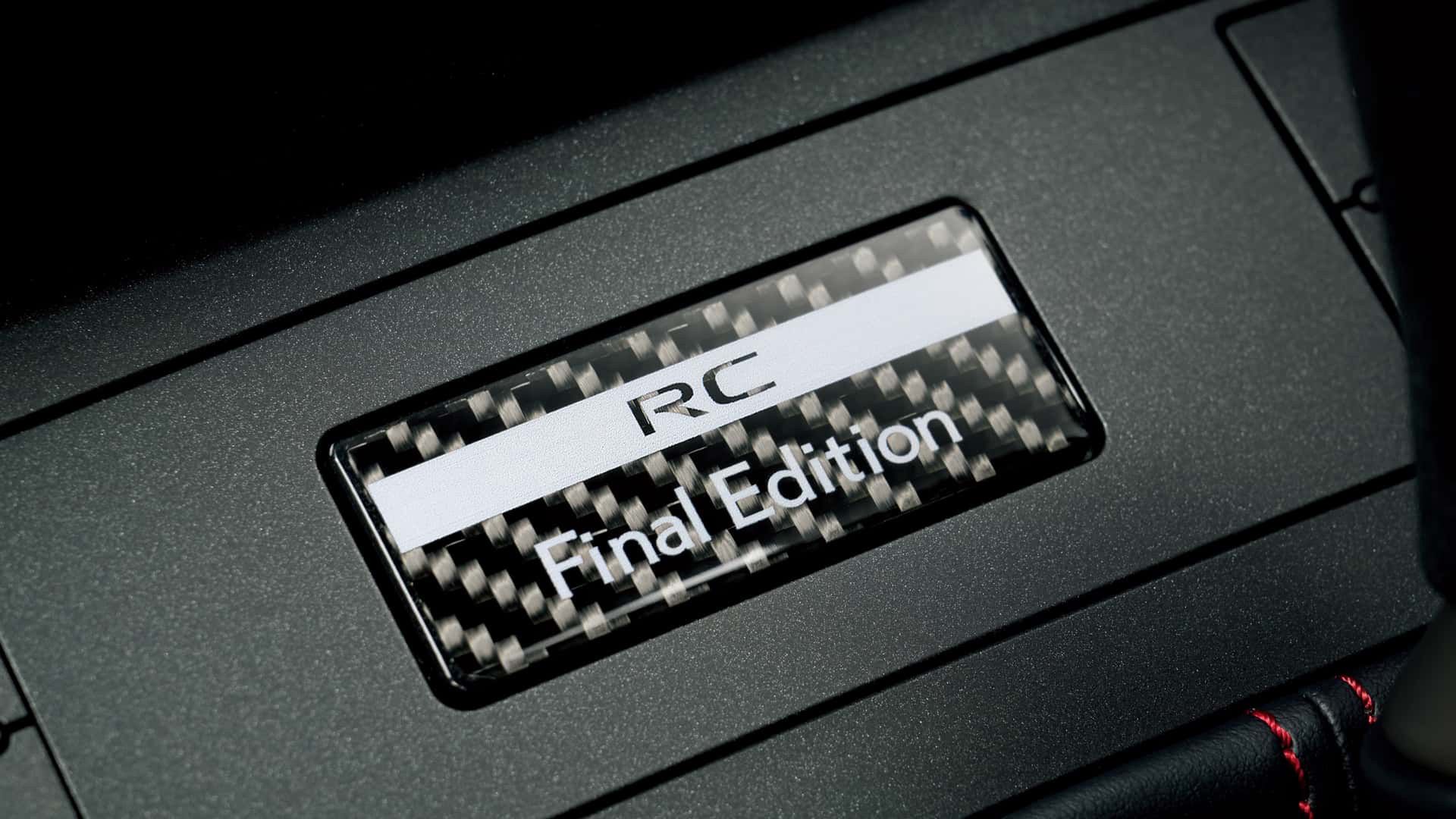 Lexus RC Final Edition
