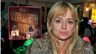 Taki widok na grobie Anny Przybylskiej na Wszystkich Świętych. "Dziękujemy"