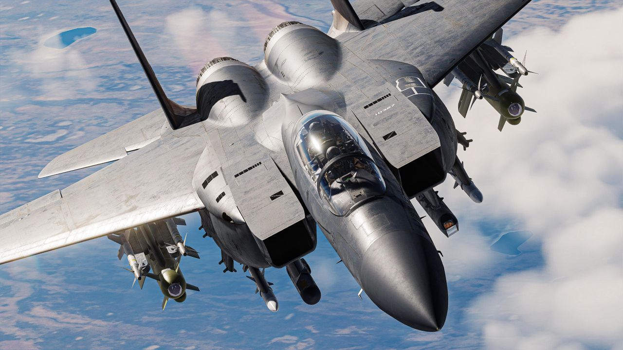 F-15E plane