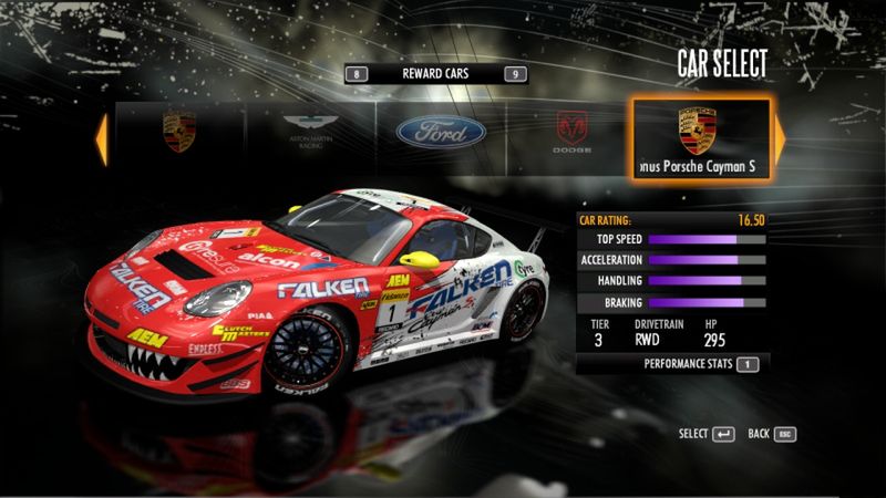 Need for Speed: Shift. Fotki samochodów i konkurs 2