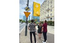 Ework Group wykorzystała Fake OOH w centrum Warszawy