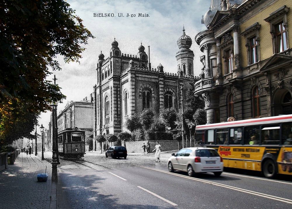 „Reminiscencje bielskie" - sentyment, przemijanie i fotomontaż na zdjęciach Mateusza Taranowskiego 5